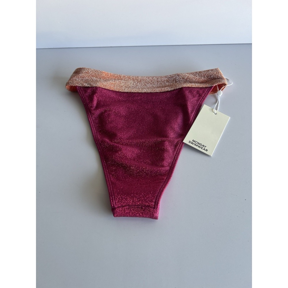 ARGENTINA BOTTOM COLOR BLOCK SUN KISSED SHIMMER/FUCHSIA BERRY SHIMMER Size P - Picture 2 of 4